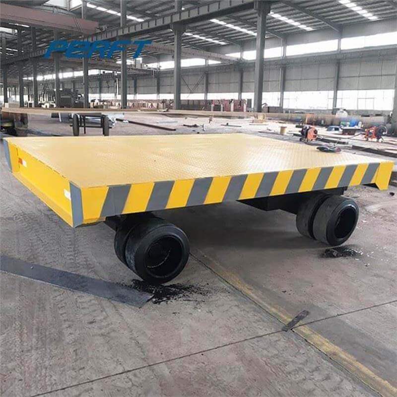 China Foundry Plant Use Steel Motorized Handling Transport 